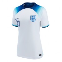 Camisa de time de futebol Inglaterra Raheem Sterling #10 Replicas 1º Equipamento Feminina Mundo 2022 Manga Curta